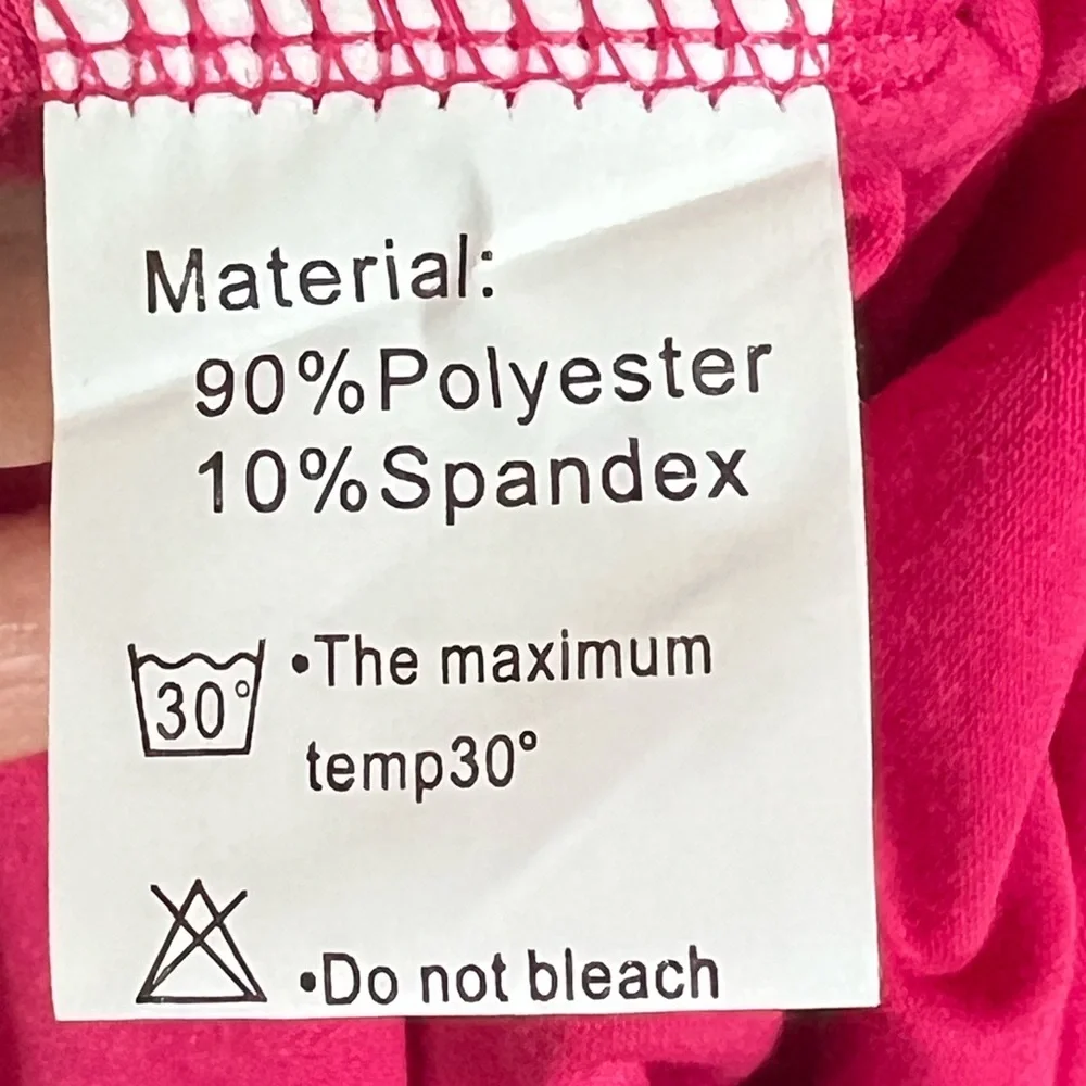 🆕 NWOT Pink Women’s Summer Mini Dress with Pockets – Medium - Picture 8 of 9